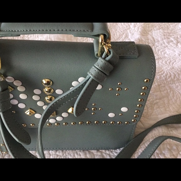 Steve Madden studs tassel shoulder crossbody bag - Picture 11 of 12